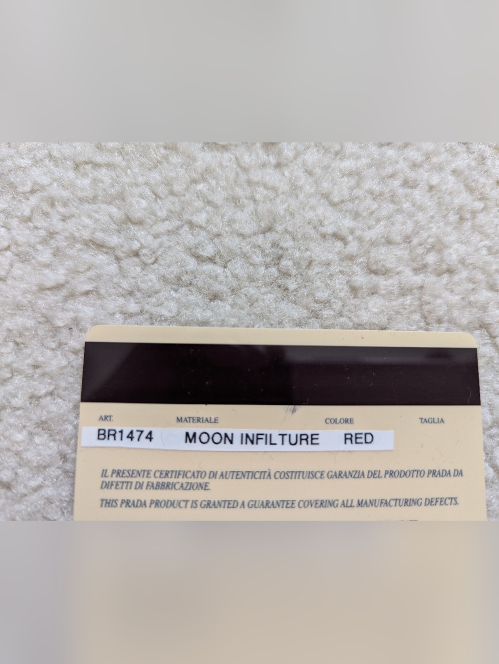 Prada Moon Red Suede Shoulder Bag with Silver-Tone Rings Like 🆕 - Picture 12 of 12